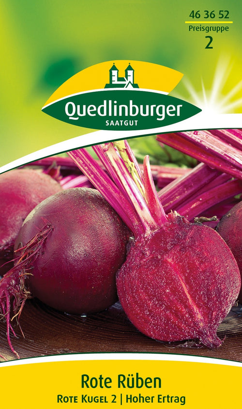 Quedlinburger Rote Bete Rote Kugel 2