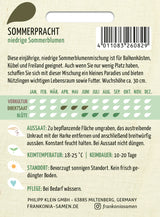 Frankonia Samen Blumensamen-Mischung niedrige Sommerblumen