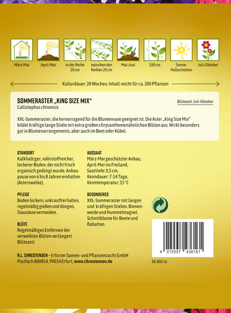 N.L. Chrestensen XXL-Sommeraster King Size Mix