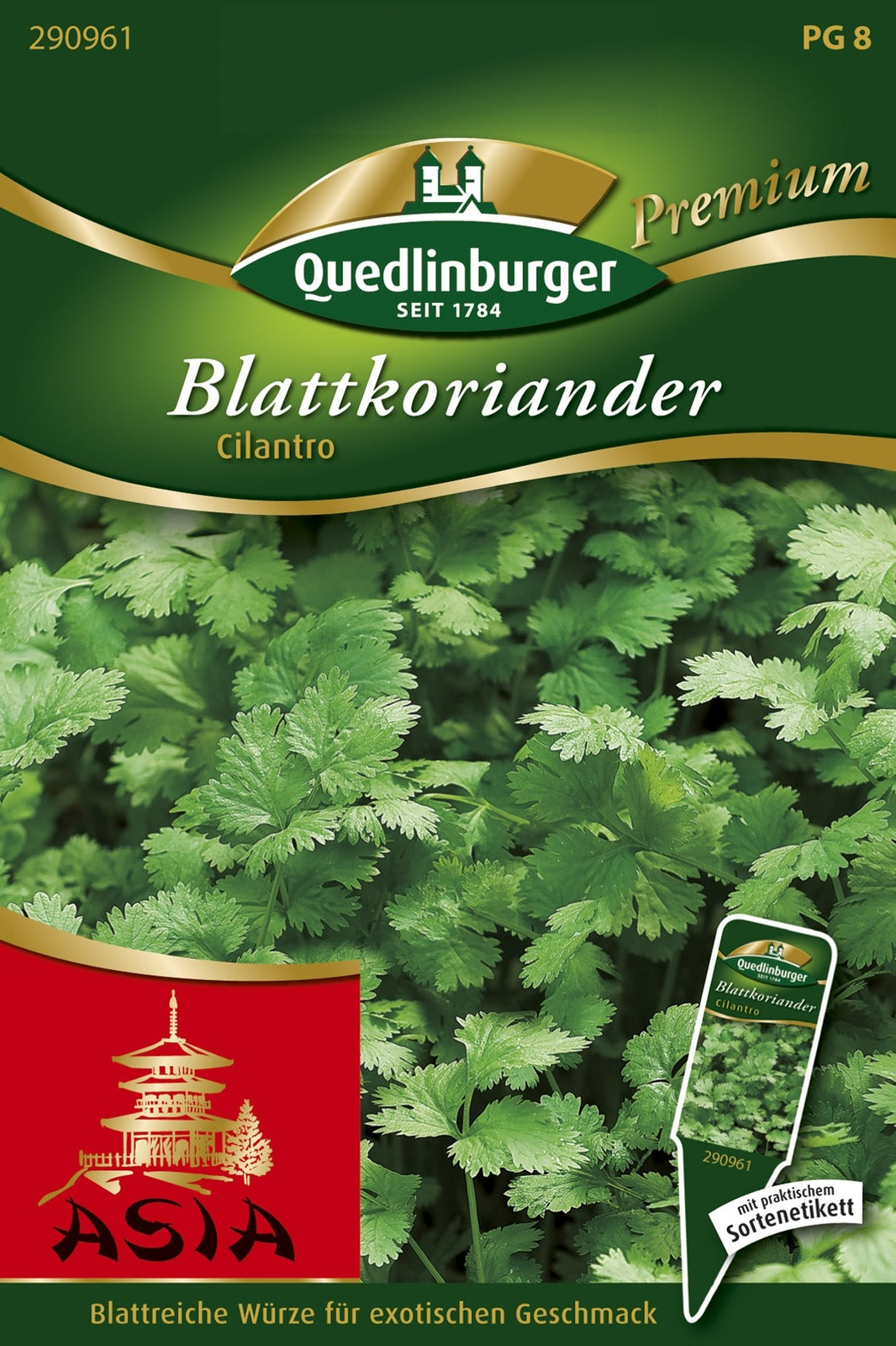 Quedlinburger Blattkoriander Cilantro