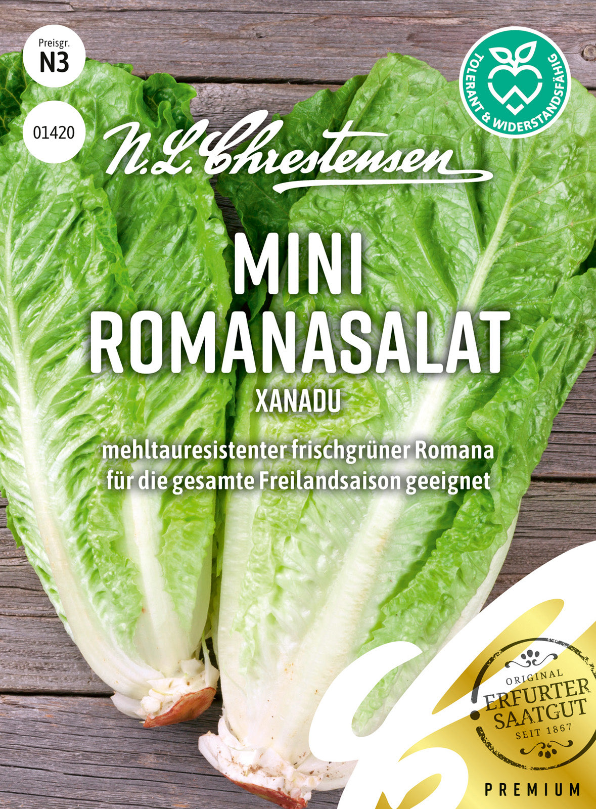N.L. Chrestensen Mini Romanasalat Xanadu Pillensaat