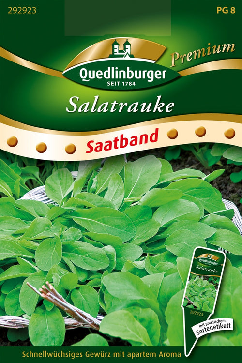 Quedlinburger Rucola Salatrauke Saatband
