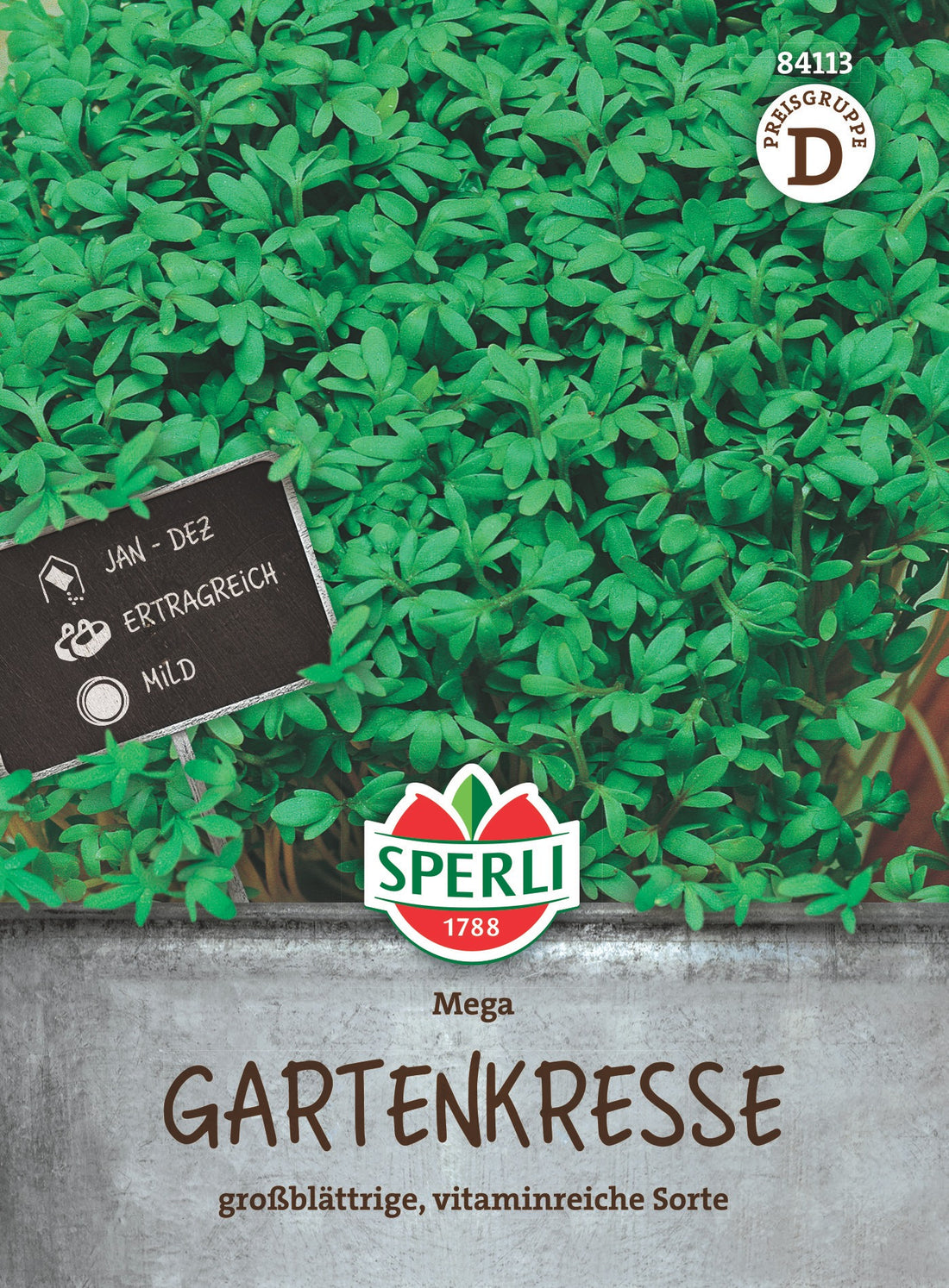 SPERLI Gartenkresse Mega