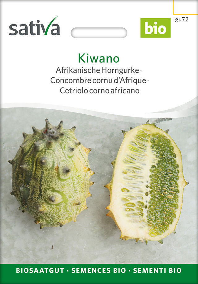 Sativa Afrikanische Horngurke Kiwano