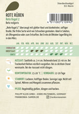 Frankonia Samen Rote-Beete Rote Kugel 2