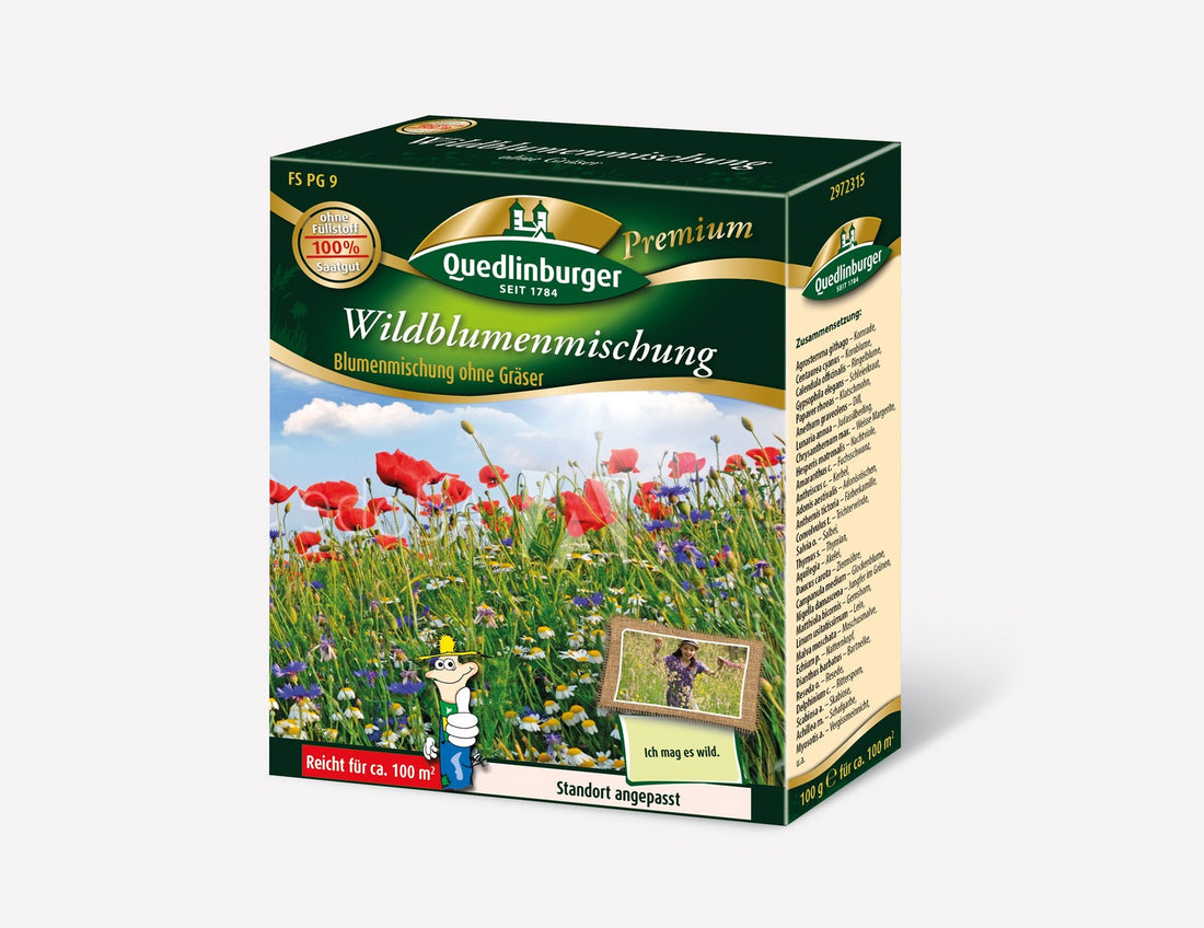 Quedlinburger Wildblumenmischung Faltschachtel