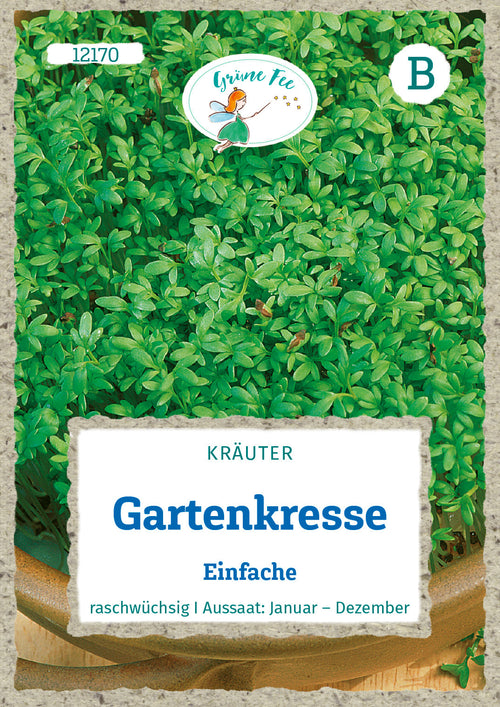 Grüne Fee Gartenkresse Einfache Grüne