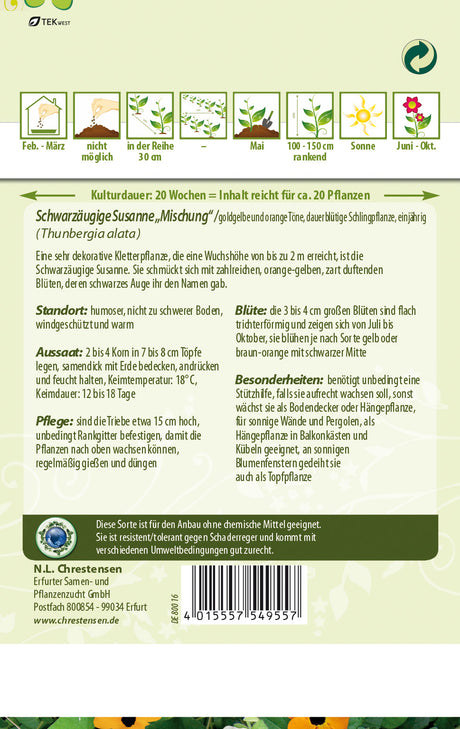 N.L. Chrestensen Schwarzäugige Susanne Mischung