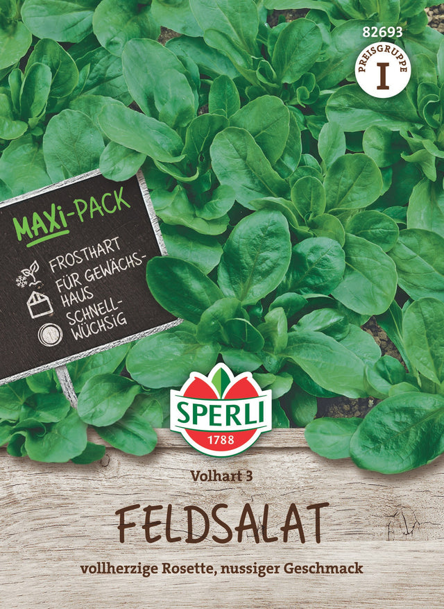 SPERLI Feldsalat Volhart 3 Vorteilspackung