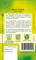 Quedlinburger Herbstporree Elefant