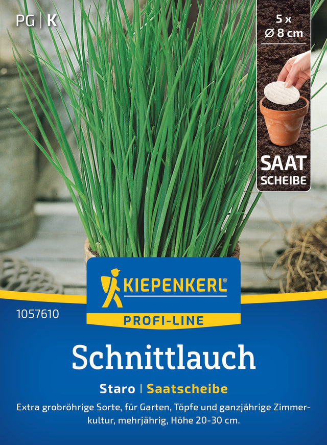 Kiepenkerl Schnittlauch Staro Saatscheibe
