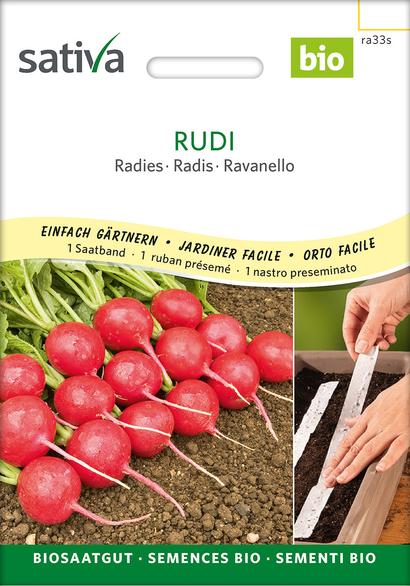 Sativa Radies Rudi Saatband