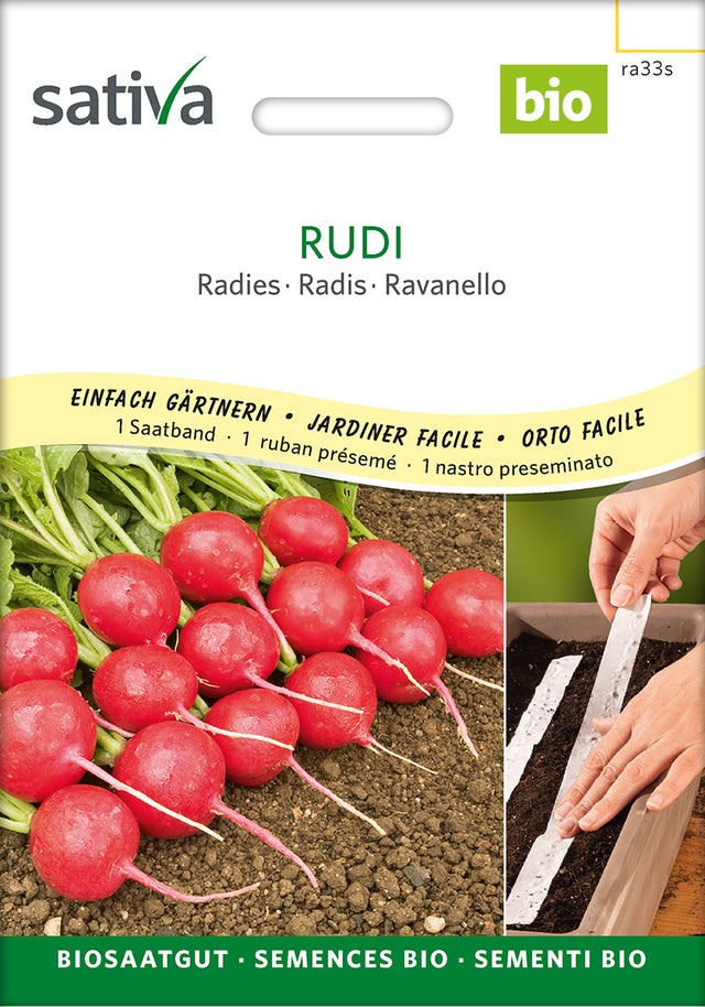 Sativa Radies Rudi Saatband