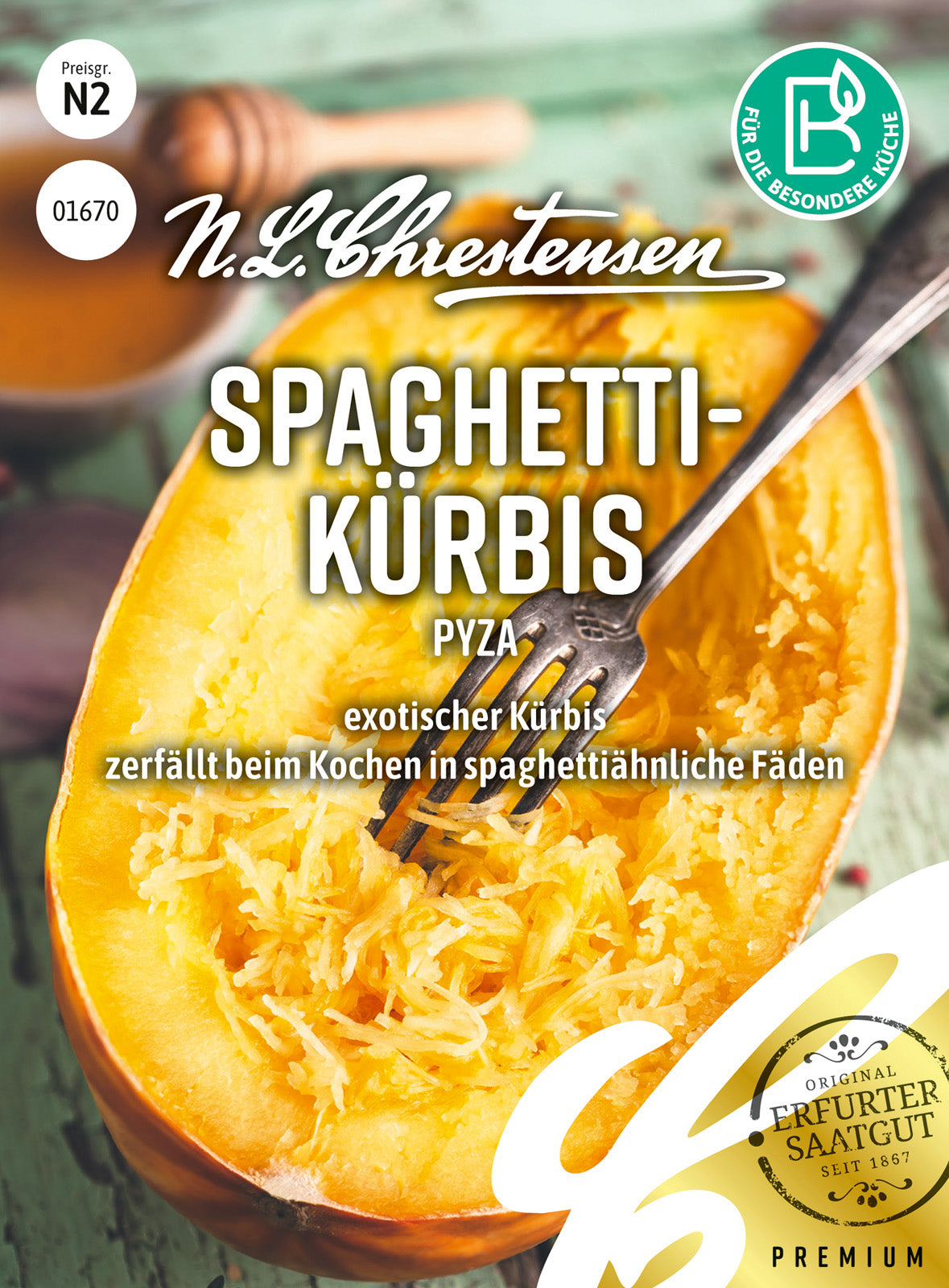 N.L. Chrestensen Spaghettikürbis Pyza