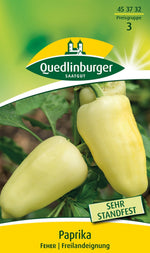 Quedlinburger Spitzpaprika Feher
