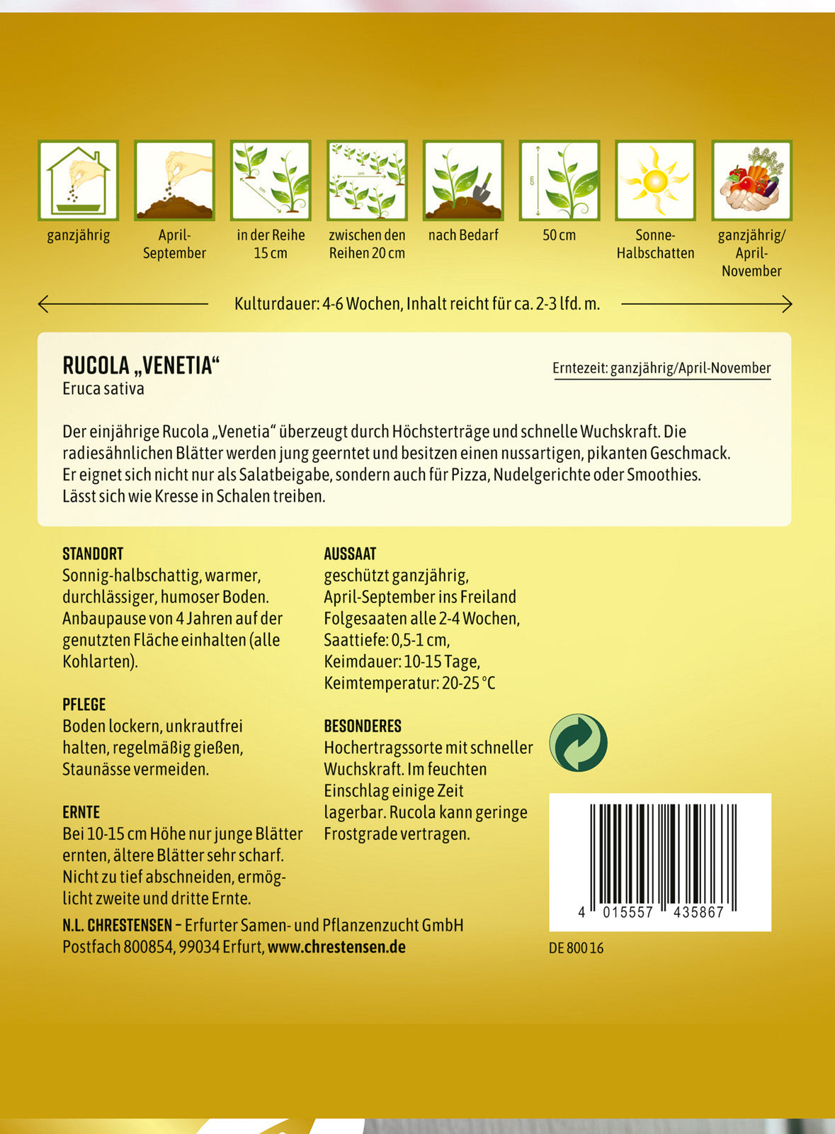 N.L. Chrestensen Rucola Venetia