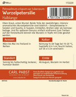 Pabst Keimkraft Wurzelpetersilie Halblange