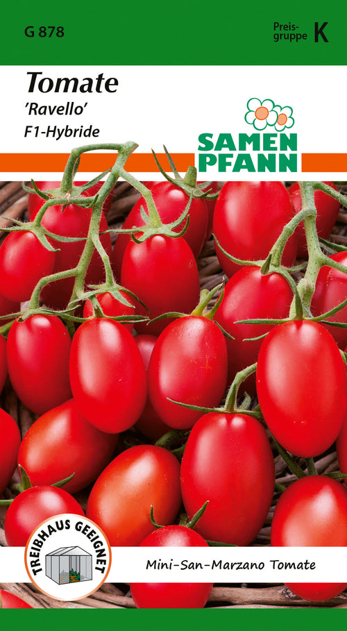 Samen Pfann Tomate Ravello