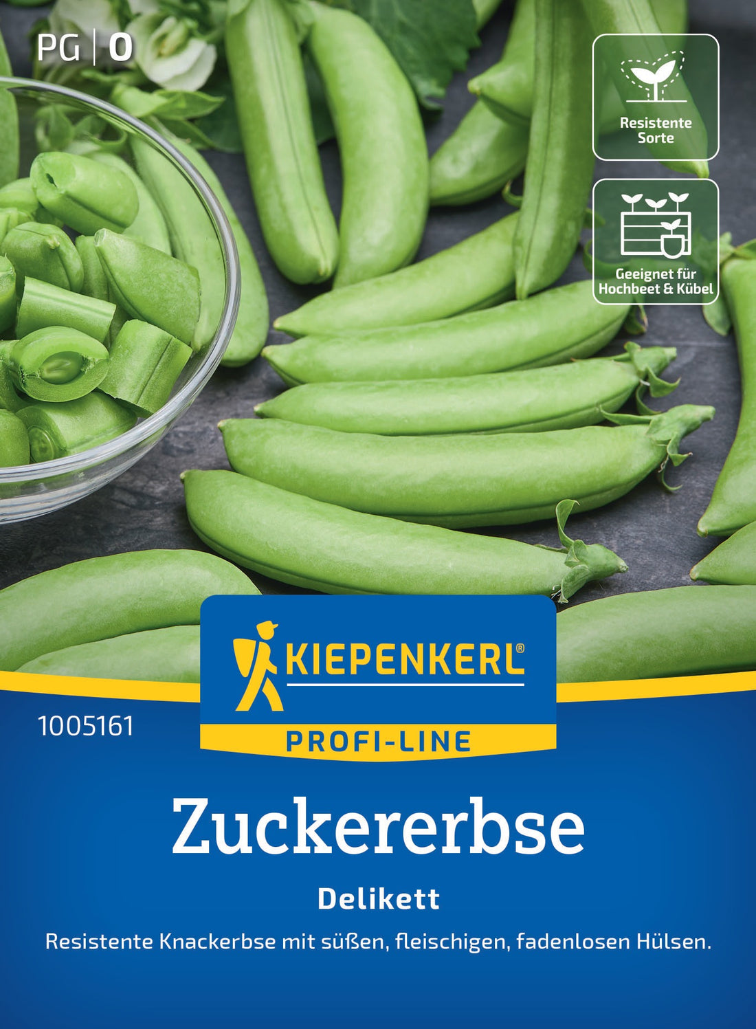Kiepenkerl Zuckererbse Delikett