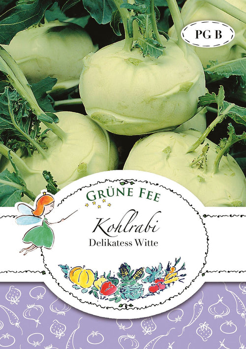 Grüne Fee Kohlrabi Delikatess witte