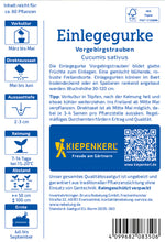 Kiepenkerl Einlegegurken Vorgebirgstrauben