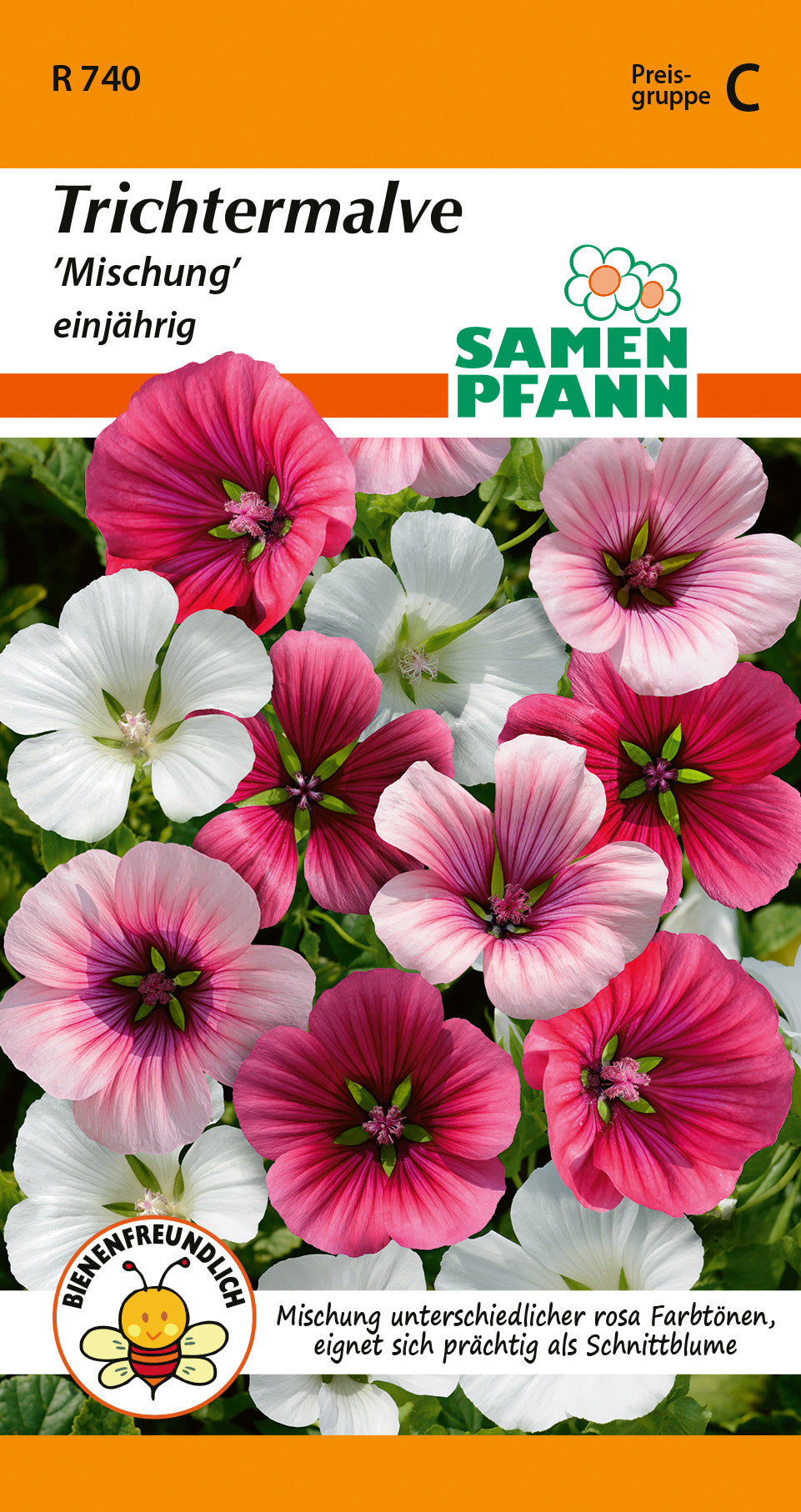 Samen Pfann Trichtermalve Mischung einjährig