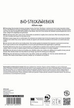 SPERLI Rote BIO Steckzwiebel Red Baron 50 Stück
