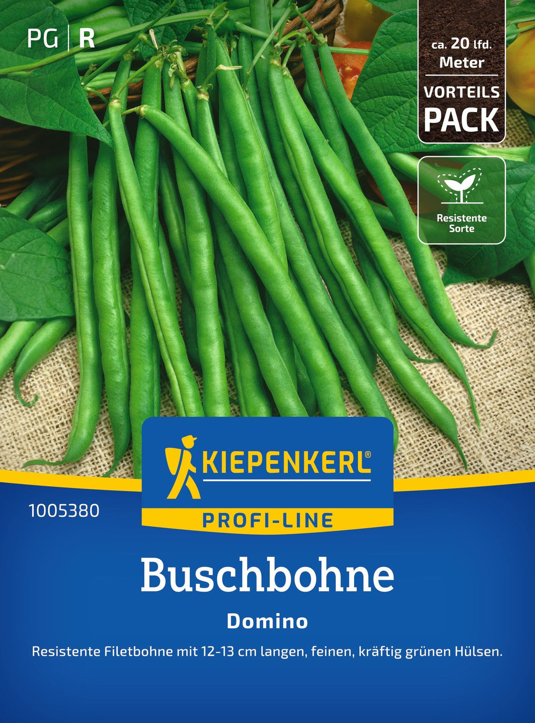 Kiepenkerl Buschbohnen Domino Vorteilspack