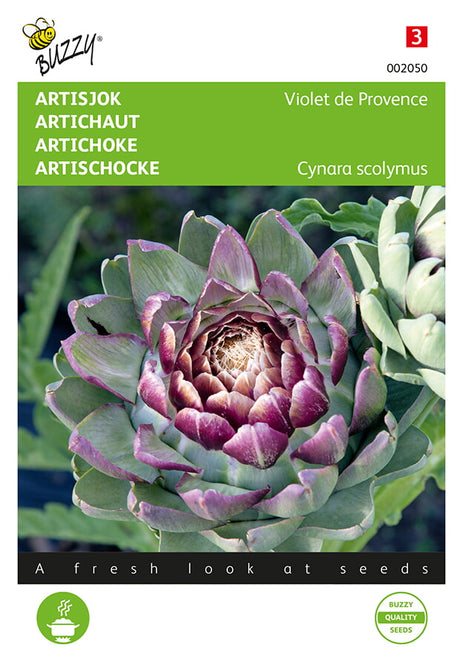 Buzzy Seeds Artischocken Violet de Provance