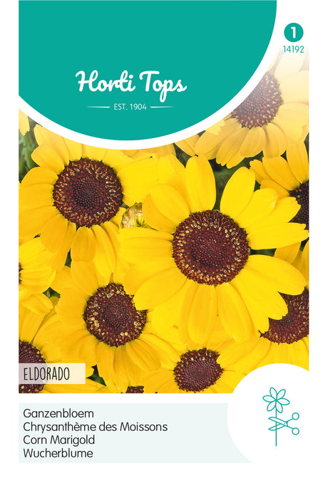 Horti Tops Wucherblume Segetum Eldorado, Gelb
