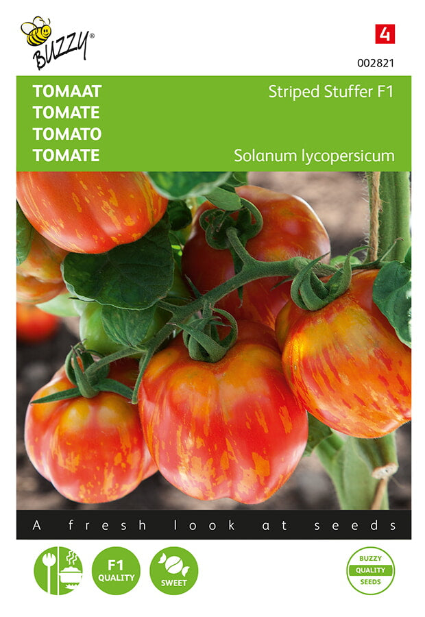 Buzzy Seeds Tomaten Striped Stuffer F1