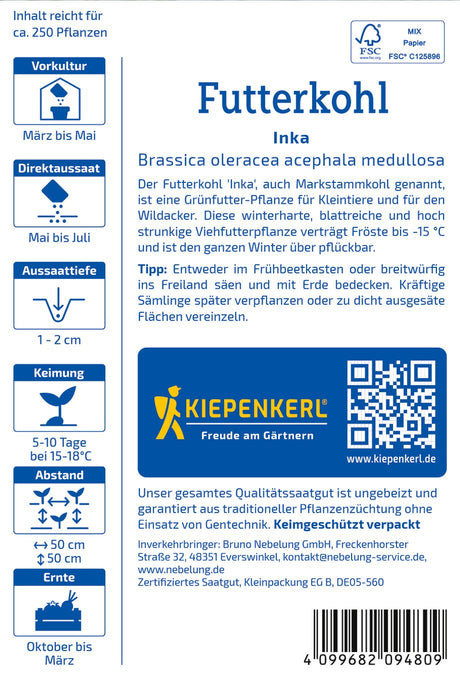 Kiepenkerl Futterkohl Inka
