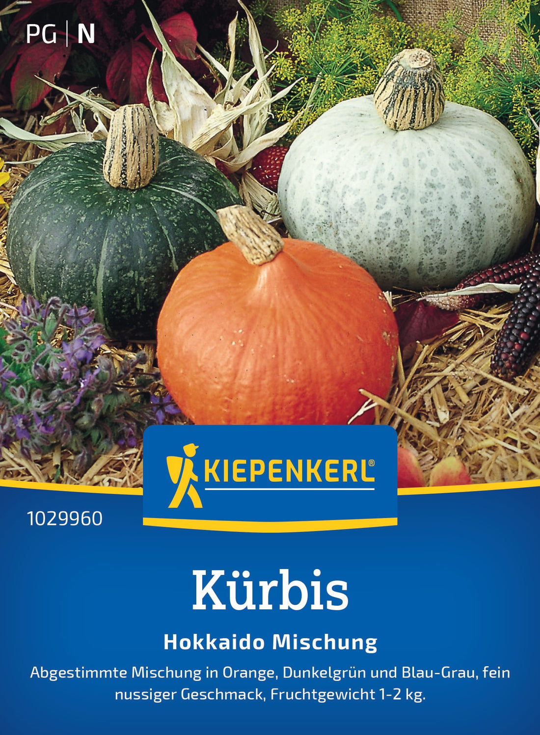 Kiepenkerl Kürbis Hokkaido Mischung