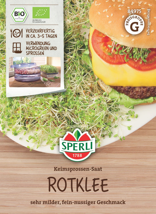 SPERLI BIO Keimsprossen Rotklee