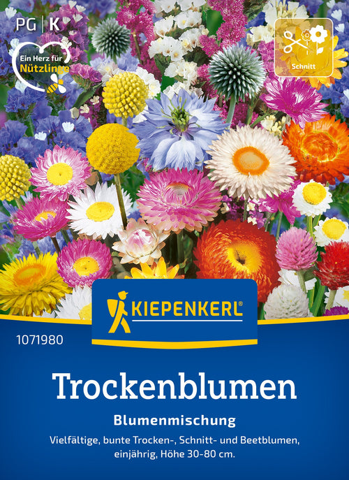 Kiepenkerl Blumensamen-Mischung Trockenblumen