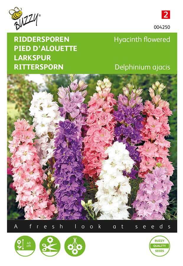 Buzzy Seeds Rittersporn Mischung