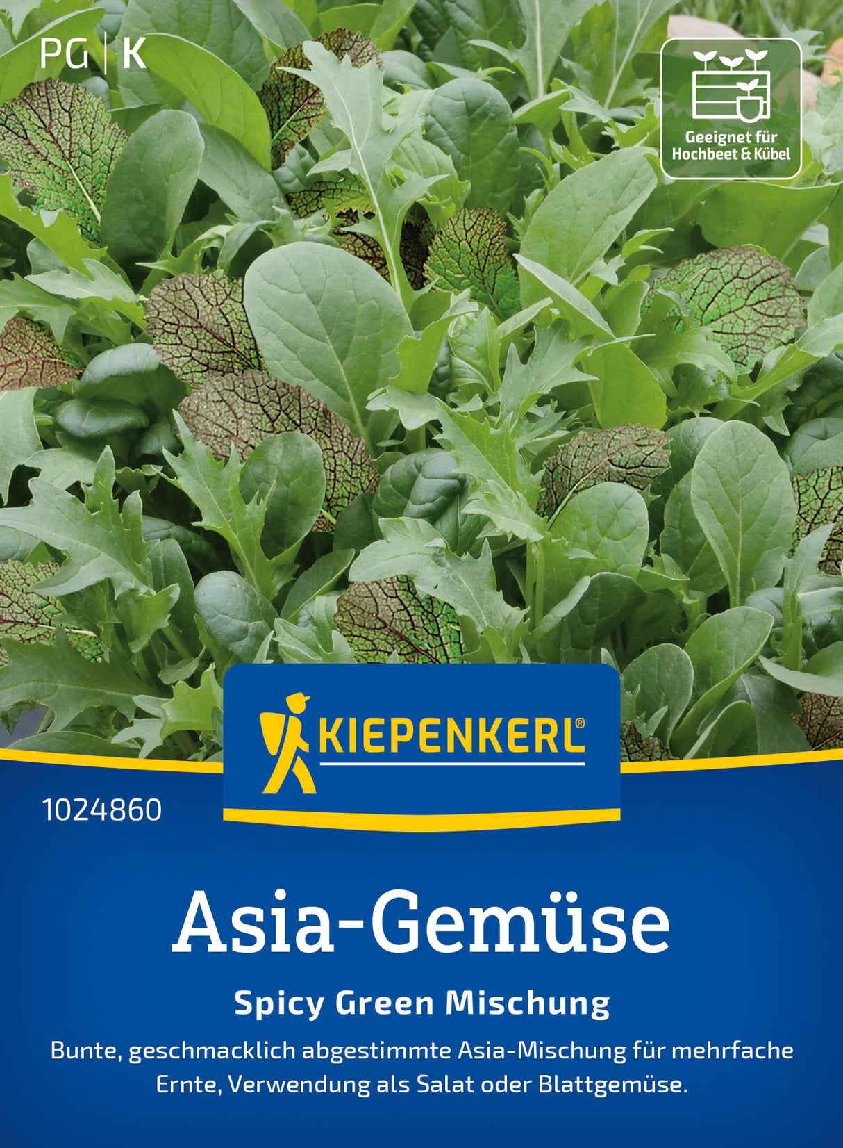 Kiepenkerl Asia-Salat Spicy Green Mischung