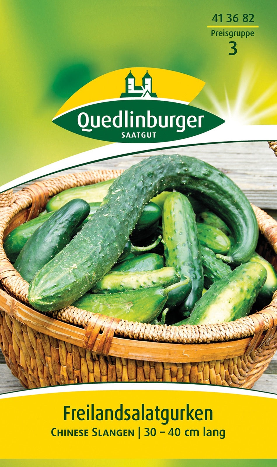 Quedlinburger Freiland-Salatgurke Chinese Slangen