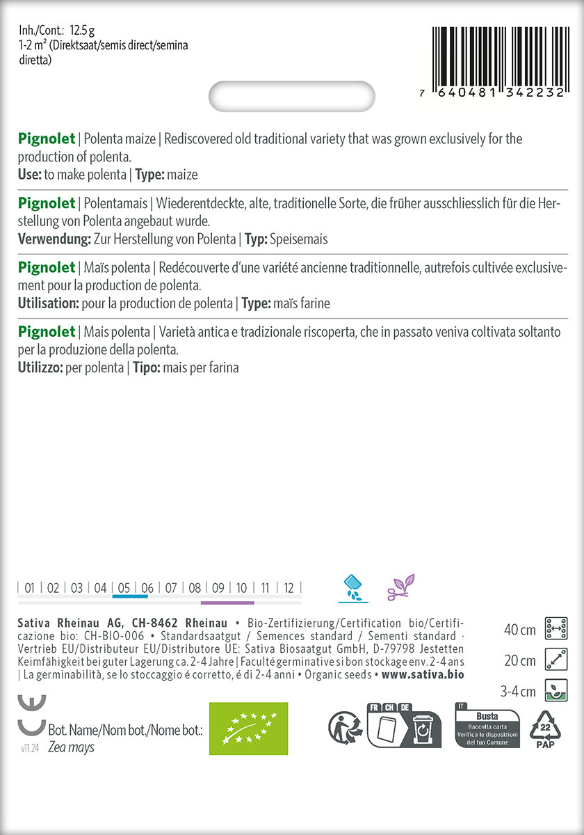 Sativa Polentamais Pignolet