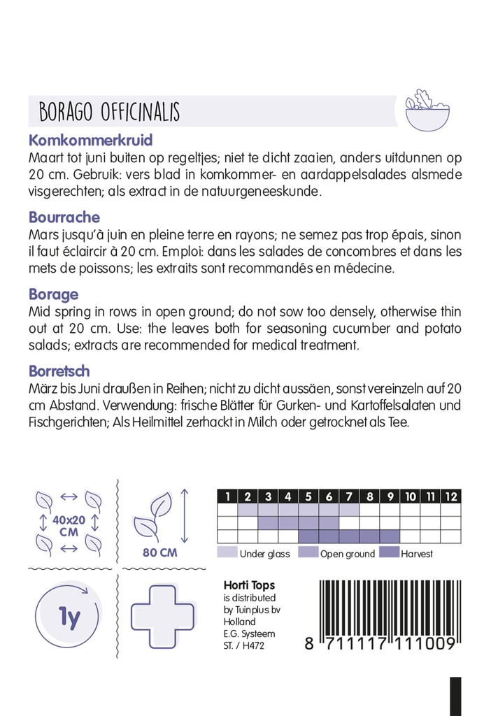 Horti Tops® Borretsch