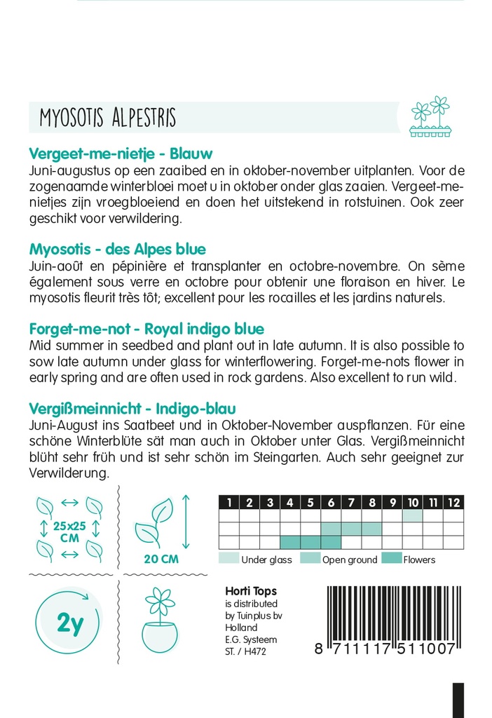 Horti Tops® Bienenmischung niedrig