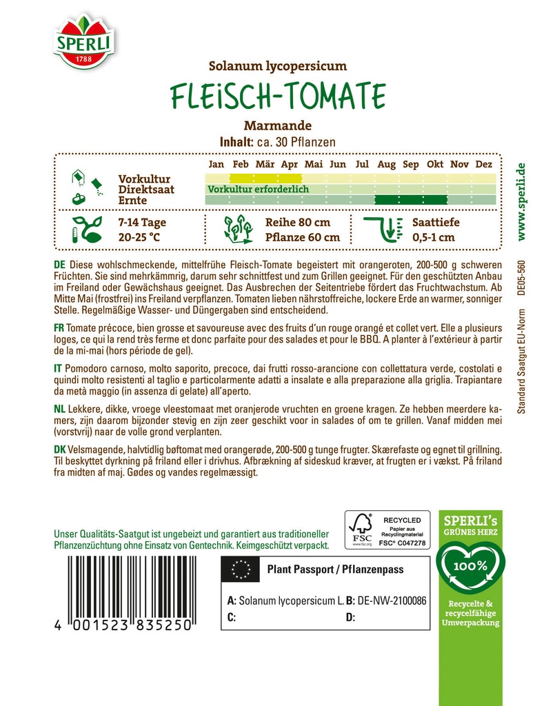 Fleisch-Tomate Marmande