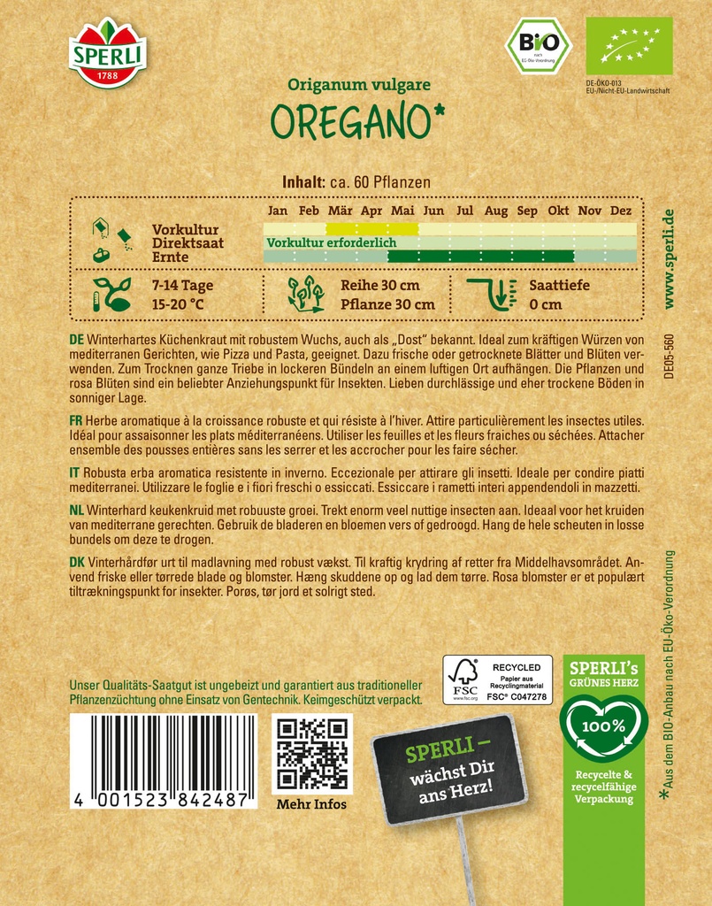 BIO Oregano