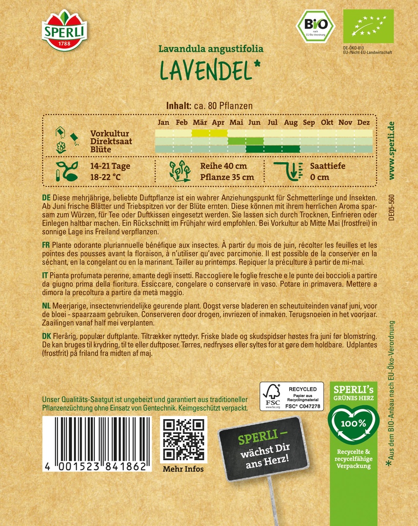 BIO Lavendel