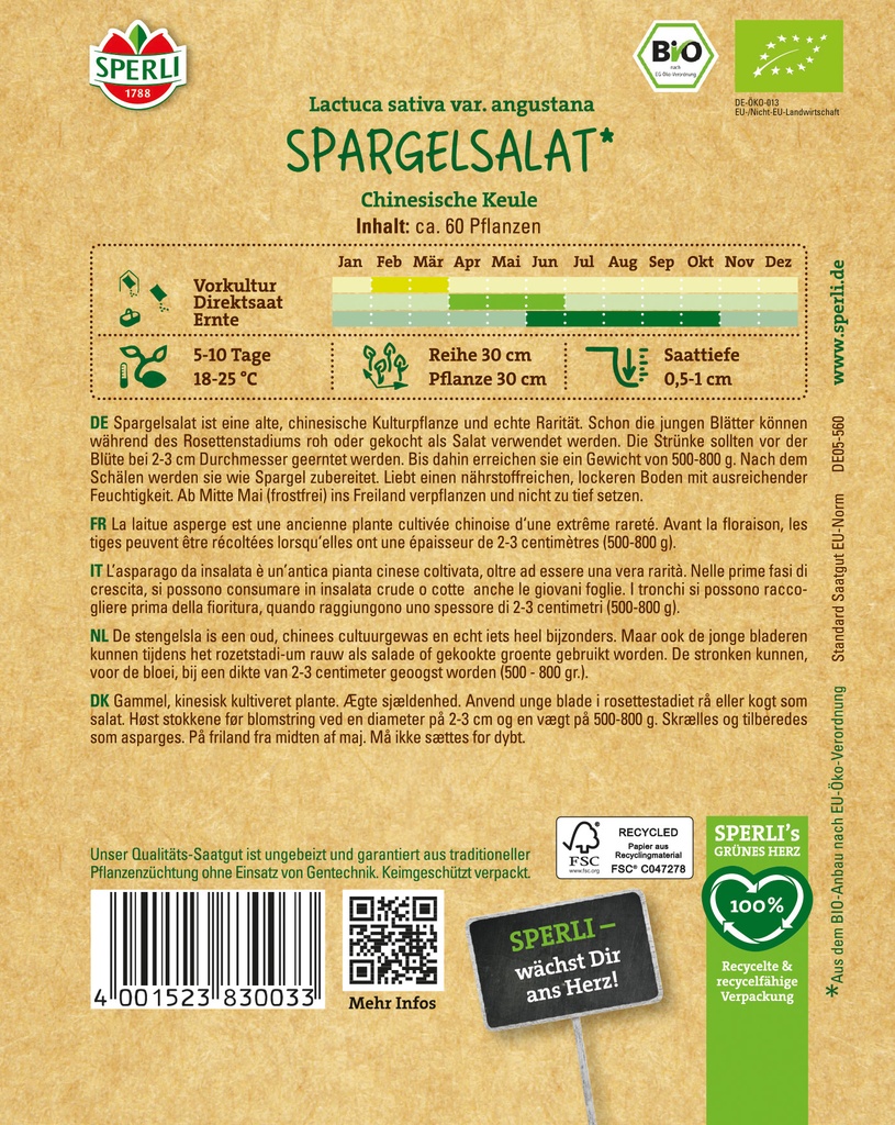 BIO Spargelsalat