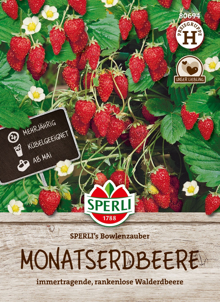 Monatserdbeere SPERLI's Bowlenzauber