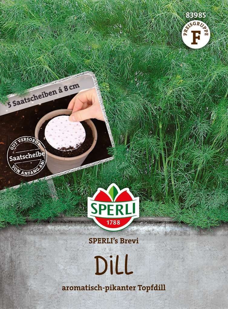 Dill SPERLI's Brevi, Saatscheibe