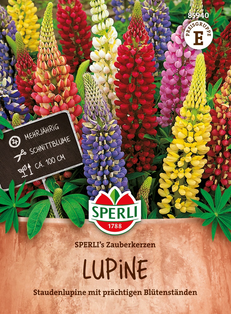 Lupine SPERLI's Zauberkerzen