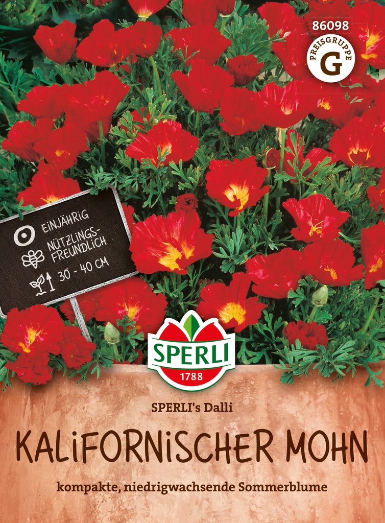 Kalifornischer Mohn SPERLI's Dalli