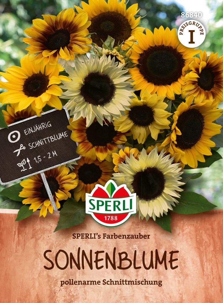 Sonnenblume SPERLI's Farbenzauber, F1